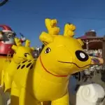 Insuflável Trenó do Pai Natal
